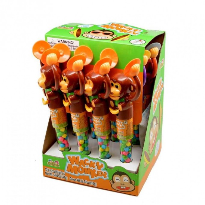 Kids Mania-Wacky Monkey (12Ct)