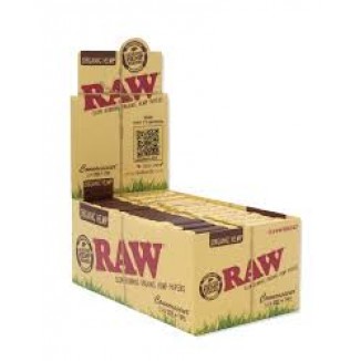 Raw Paper-Organic Hemp (24/Box- 1-1/4+Tips)