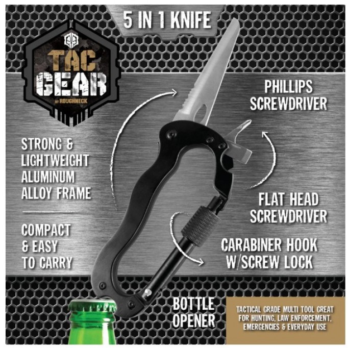 5-in-1 Knife Tool (6/Box-#23304)