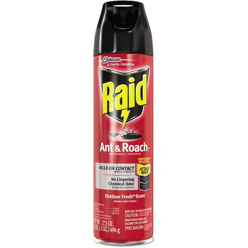 Raid-Ant Roach Outdoor Fresh