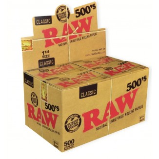 Raw Paper-Classic (500's) (20/Box- 1-1/4)