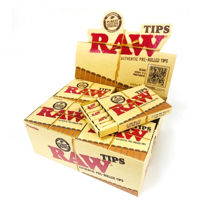 Raw Paper-Pre Rolled Tip (20pc) 