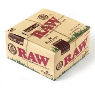 Raw Paper-Organic Hemp (50/Box-King Size Slim)