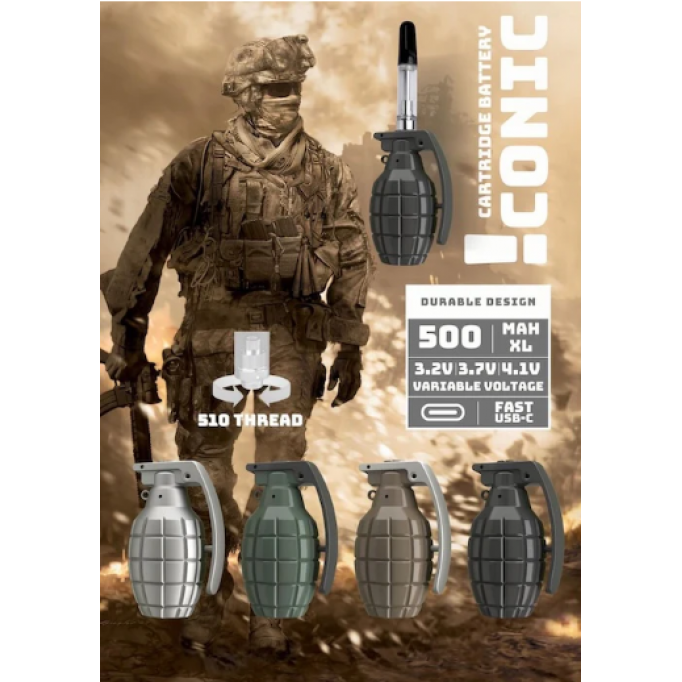 Iconic Grenade Battery