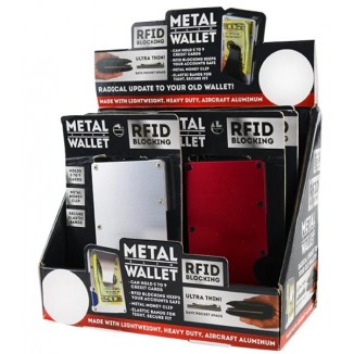 Metal Wallet (12/Box-#22282)