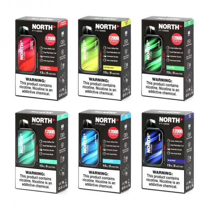 North 12000 Puffs