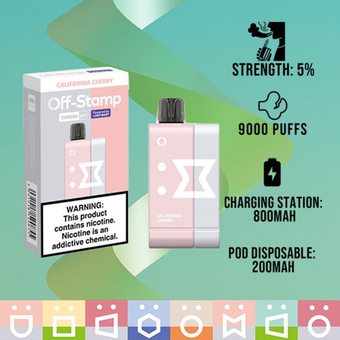 Off Stamp 9000 Puffs (Full Kit)