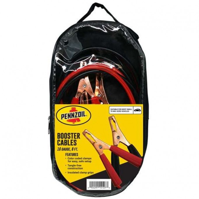 Penzoil Booster Cable - 8 FT. 16 Gauge