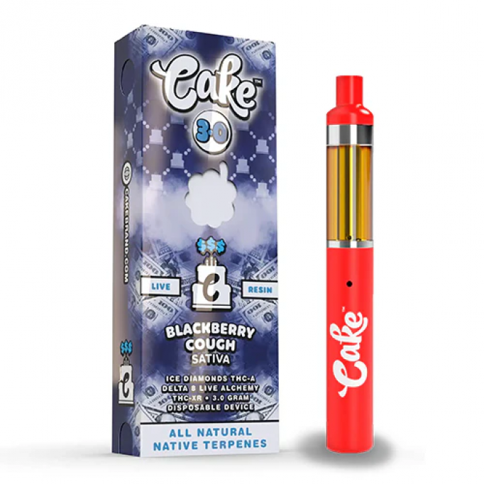 Cake Live Resin Delta-8 Disposables (3 gram)