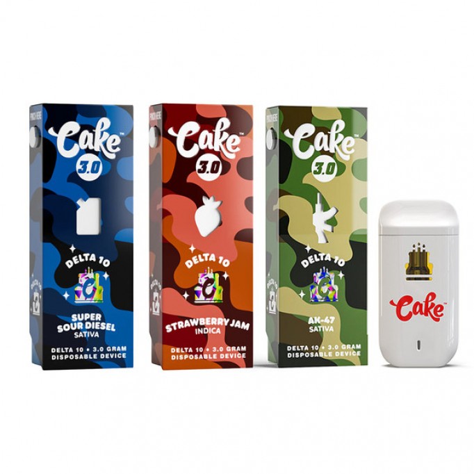 Cake Delta-10 Disposables (3 gram)