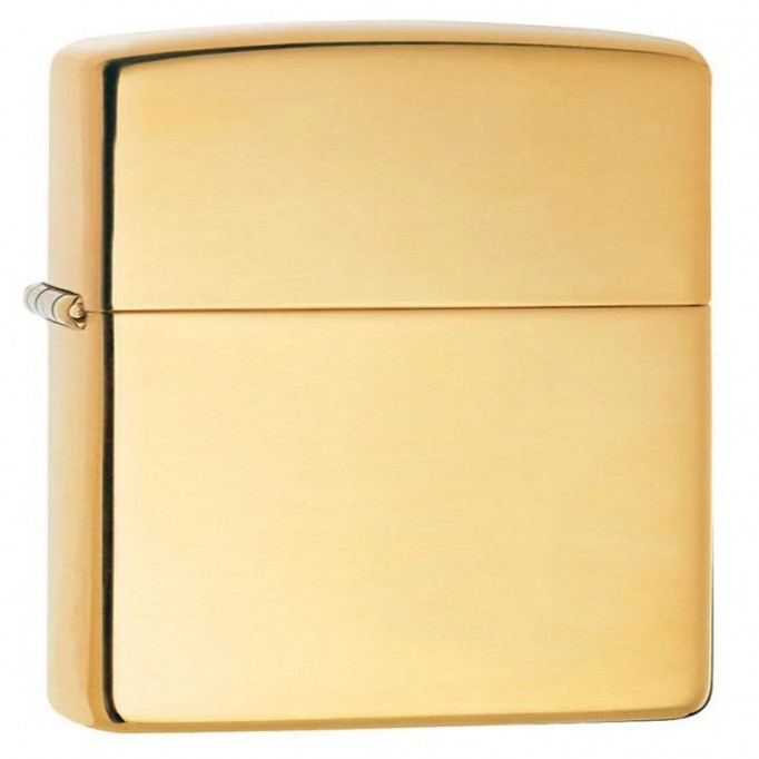 Zippo Lighter Polish Brass