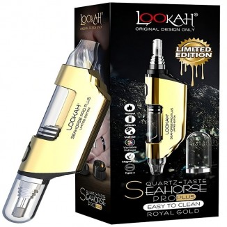 Lookah Seahorse Pro Plus Electric Nectar Collector (Royal Gold Limited Edition)